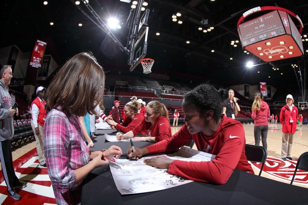 Stanford, CA - January 22, 2017: Stanford wins 66-56 over Arizona State at Maples Pavilion.