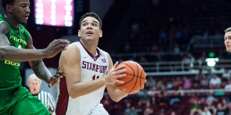 Senior guard Dorian Pickens (above) is part of group of veteran and new guards with a ton of talent. (RAHIM ULLAH/The Stanford Daily)