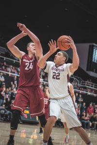 Men's basketball takes exhibition game at home