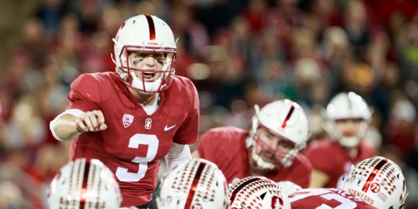 Sophomore quarter KJ Costello (3) has played well as a starter. Another big day from him, could mean another Pac-12 Championship for the Cardinal.(JOHN P. LOZANO/isiphotos.com)