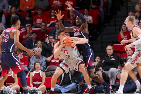 Senior forward Reid Travis (above) scored a team-high 16 points in the loss to USC on Wednesday evening.(BOB DREBIN/isiphotos.com)