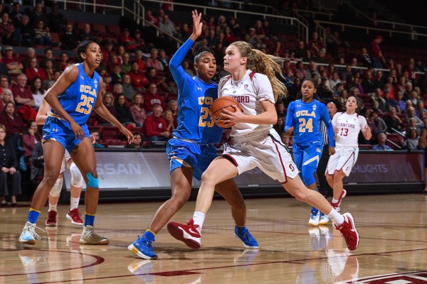 Only two days after hitting the 1,000-points career mark, senior Brittany McPhee (above) dropped a game-high 15 points on Arizona on Sunday. (RICHARD C ERSTED/isiphotos.com)