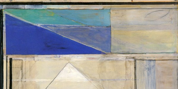 Detail from Richard Diebenkorn's "Ocean Park No. 94" (1976). Courtesy of Cantor Arts Center