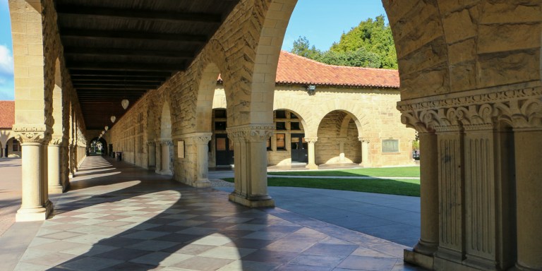 Main Quad scenic, stock photo