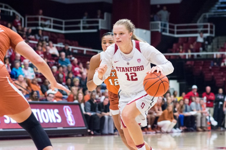 The Cardinal upset No. 6 Oregon on the strength of 31 second half points from senior guard Brittany McPhee.(RAHIM ULLAH/isiphotos.com)