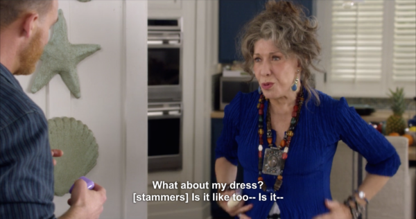 Living with a roommate as told by 'Grace and Frankie screencaps