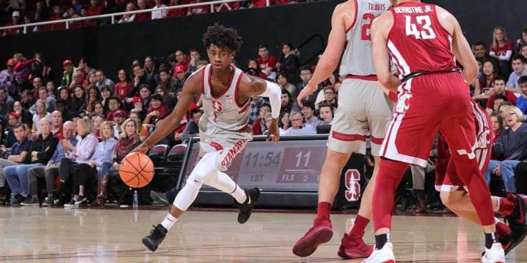 Freshman guard Daejon Davis (above) has been important for the Cardinal. Can the freshman lead Stanford to a deep Pac-12 run?(BOB DREBIN/isiphotos.com)