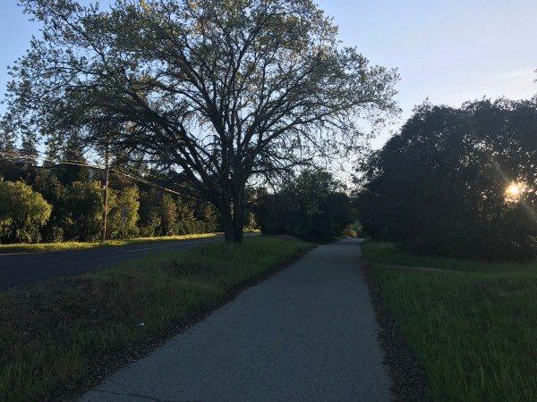 Area near the site of the assault, which occurred near the intersection of Arastradero Road and Deer Creek Road in Los Altos (COURTNEY DOUGLAS/The Stanford Daily).