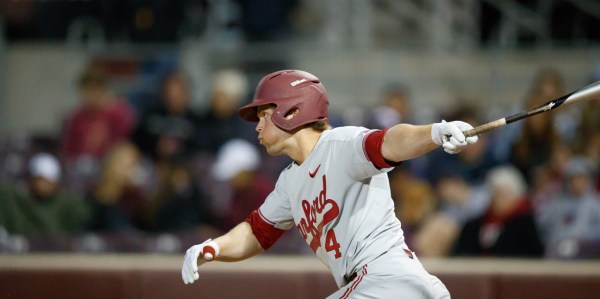 Junior shortstop Nico Hoerner (above) has been invaluable to the Cardinal's success, batting .303 on the season and leading the team with 37 hits. His bat will be needed to take down the Wildcats this weekend. (BOB DREBIN/isiphotos.com)