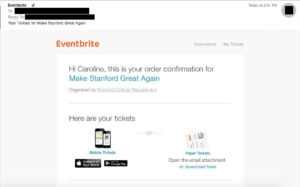 SCR event tickets manually deleted after students order multiple