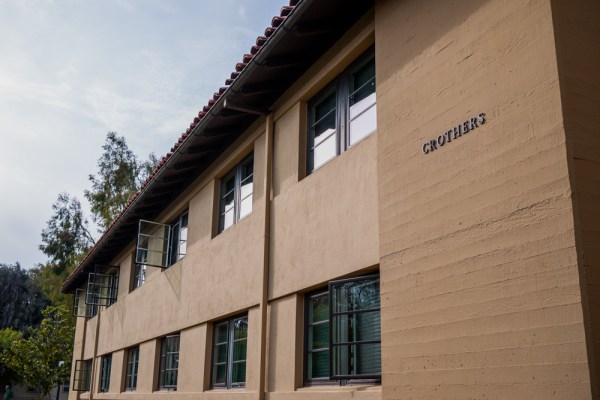 Front of Crothers building