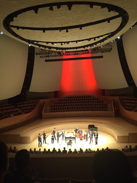 The final "Midday Masters" concert of 2018, organized by the St. Lawrence String Quartet. (JONATHAN LIU/The Stanford Daily)