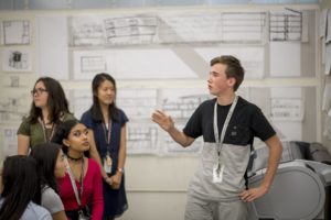 High school students in Summer Arts Institute explore intersection of technological, artistic endeavors