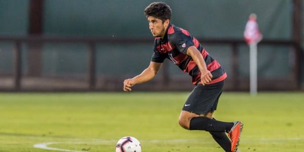 Senior forward Amir Bashti (above) has contributed seven goals this season. Bashti and the men's soccer team will face the San Diego State Aztecs tonight. (KAREN AMBROSE HICKEY/isiphotos.com)