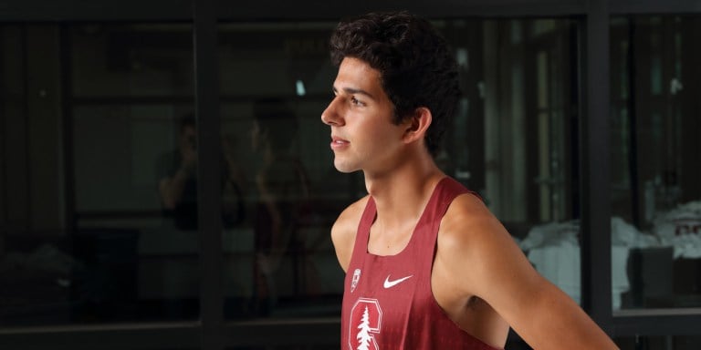 Senior Grant Fisher (above) claimed the cross country Pac-12 title for the second consecutive year two weeks ago. Fisher will look to lead the No. 5 men’s team through this year's upcoming NCAA West Regionals. (BOB DREBIN/isiphotos.com)