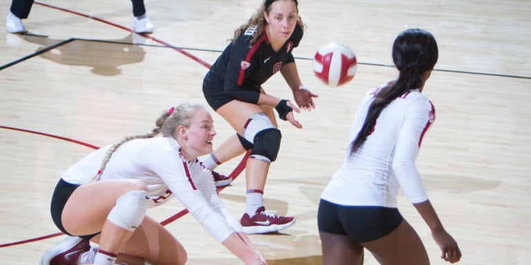 Junior outside hitter Kathryn Plummer (above) is having another incredible season, leading the team in kills. Her contributions have propelled the team to a 20-0 Pac-12 record. (ERIN CHANG/isiphotos.com)