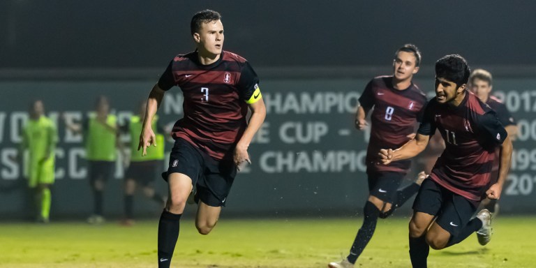 Junior defender Tanner Beason (above) scored the first goal for the Cardinal on a penalty, initiating the Cardinal comeback. It was not enough, however, and Stanford fell 3-2. (JIM SHORIN/isiphotos.com)