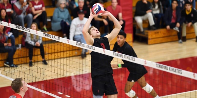 Stanford, CA; January 12, 2019; Men's Volleyball, Stanford vs Ohio State.