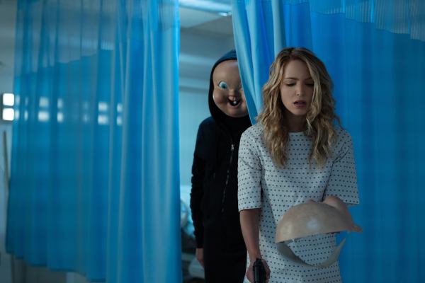 In "Happy Death Day 2U," the intrepid Tree Gelbman must once again outwit a ruthless killer (courtesy of Universal Pictures).