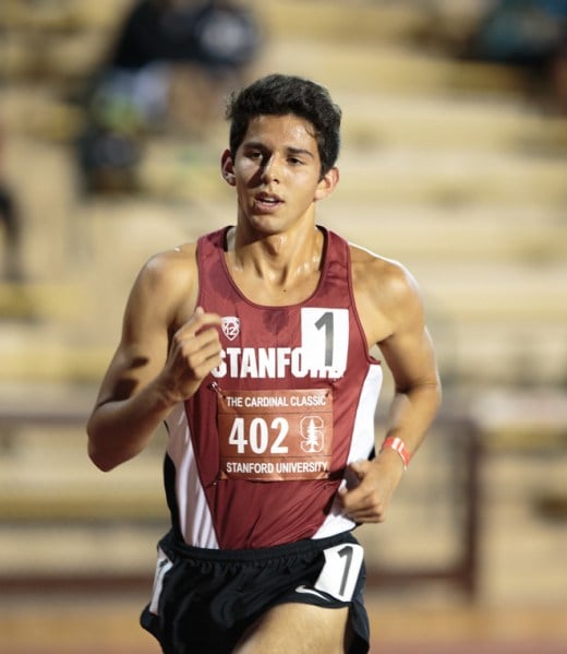 Senior Grant Fisher (above) set a new American collegiate record on Saturday at the prestigious Millrose Games in New York. He shattered his personal best by six seconds. (JOHN P. LOZANO/isiphotos.com)