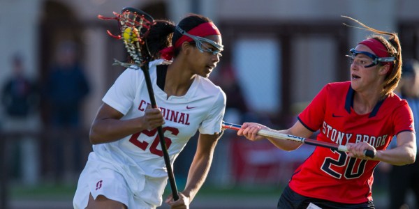 Junior captain Mikaela Watson (above) has scored five goals and two assists in the Cardinal's first three contests. (JOHN LOZANO/isiphotos.com)