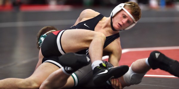 Redshirt sophomore Requir van der Merwe (above) claimed the Pac-12 title in the 149 pound weight class, boosting the Cardinal to their first ever Pac-12 championship. (HECTOR GARCIA-MOLINA/isiphotos.com)