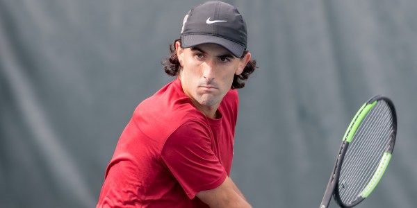 Junior William Genesen (above) has a 12-5 doubles record on the season with his partner, Jack Barber. (LYNDSAY RADNEDGE/isiphotos.com)