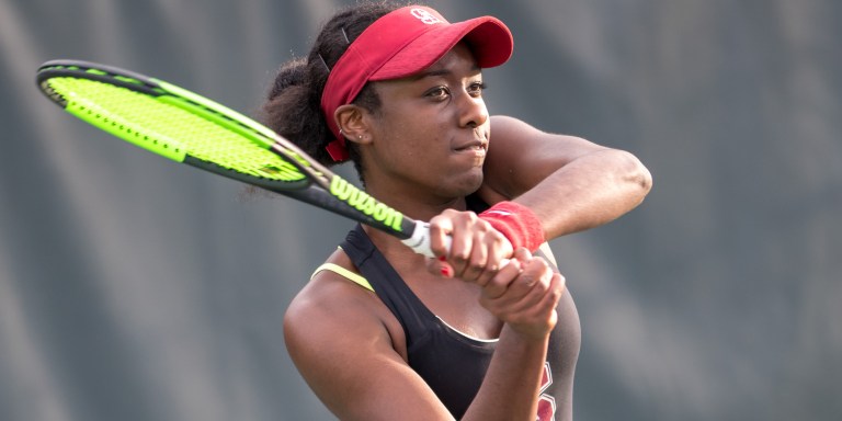 Senior Melissa Lord (above) has led the No. 3 Cardinal women to a 7-0 record in the Pac-12. (LYNDSAY RADNEDGE/isiphotos.com)