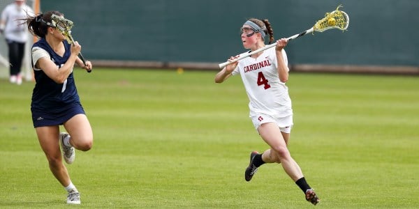 Senior midfielder Areta Buness (above) is one of four seniors on the lacrosse team. Three seniors will be honored on Friday; senior midfielder Genesis Lucero will return for a fifth year of eligibility and will be honored at next year’s Senior Day. (HECTOR GARCIA-MOLINA/isiphotos.com)