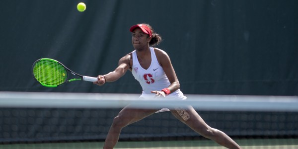 Senior Melissa Lord (above) was named Pac-12 Player of the Week for her strong performance in her final home meet with the Cardinal. She will close out her final regular season in college with a matchup against Berkeley. (LYNDSAY RADNEDGE/isiphotos.com)