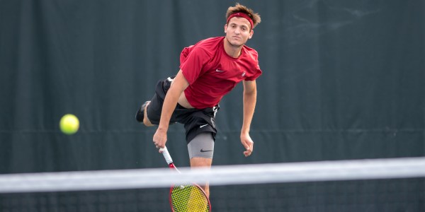 Sophomore Alex Geller (above) clinched the victory for the Cardinal in their most recent meeting with Arizona. (LYNDSAY RADNEDGE/isiphotos.com)