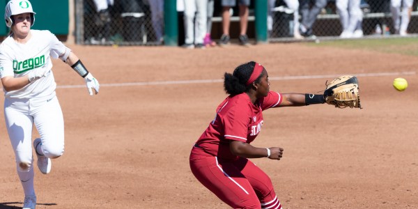 Senior Whitney Burks (above) is hitting .346 with runners on, has a .426 on base percentage and leads the team with six home runs (JOHN LOZNO/isiphotos.com).