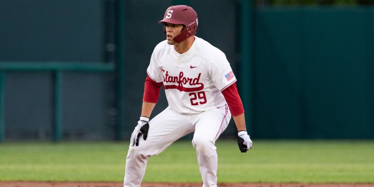 Senior outfield Brandon Wulff (above) was integral to the weekend's two victories over the Wildcats. Wulff also played the national anthem on the piano before Saturday’s fireworks game, which Stanford won 13-3. (JOHN P. LOZANO/isiphotos.com)