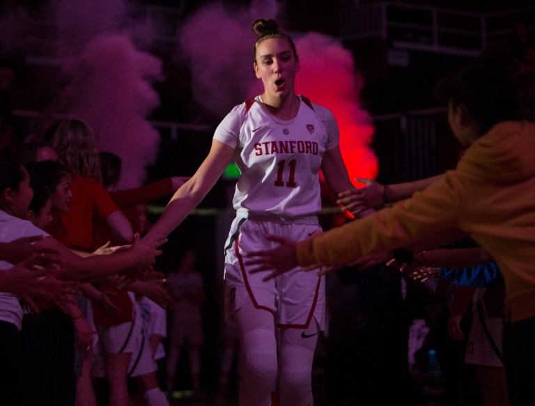 Senior Alanna Smith (above) joins Elena Delle Donne, Maya Moore, and Breanna Stewart as the NCAA’s only women to have 1,600 points, 150 threes, and 200 blocks in the last twenty years (AL CHANG/isiphotos.com).