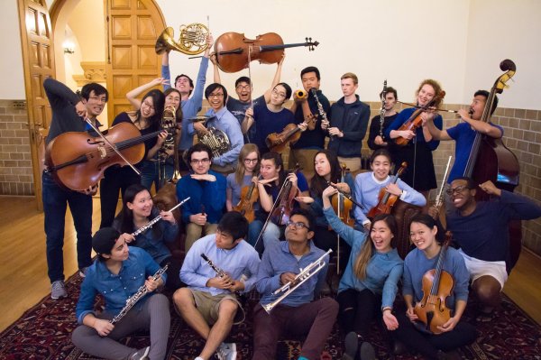 The Stanford Collaborative Orchestra, or SCOr, makes marvelous music without a conductor (courtesy of Stanford Collaborative Orchestra).