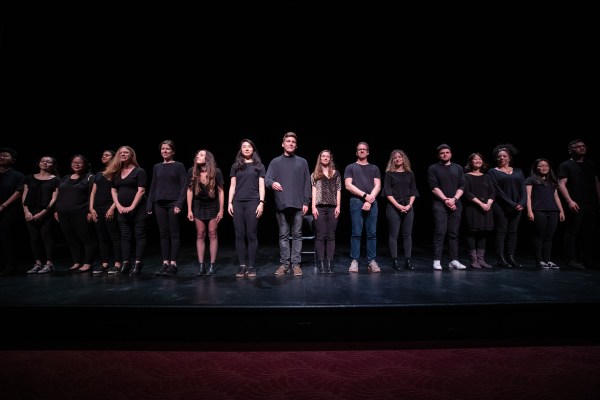 Zack Burton and Elisa Hofmeister created "The Manic Monologues" to dispel stigma surrounding mental illness (courtesy of Frank Chen).