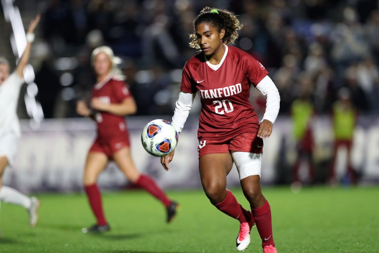 The Cardinal outshot the Quakers 35-5 and 18-3 on goal in the first-ever meeting between the two programs. After conceding only five goals all of last season, Penn was beat for that amount in their 2019 season opener. (Photo: Andy Mead/isiphotos.com)