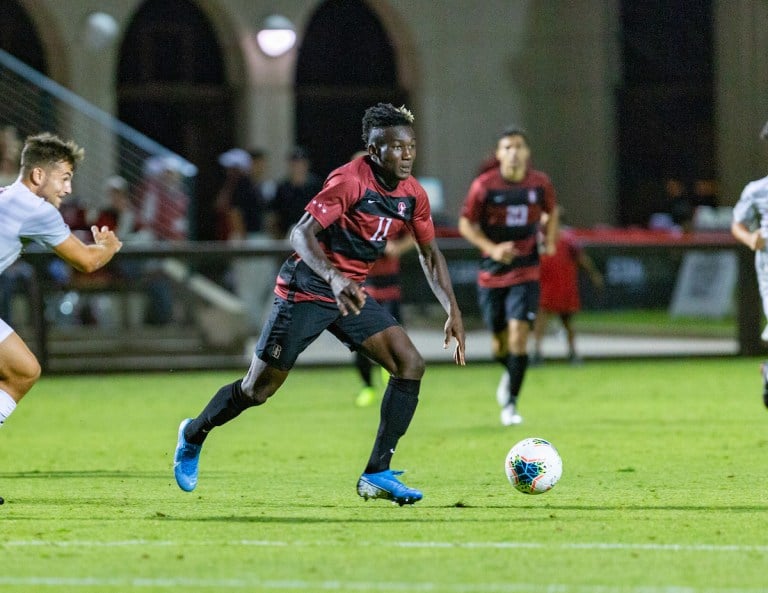 True-freshman forward Oussei Bouda (above) was named to the Preseason Freshman Best XI list and highlights a third-ranked recruiting class. (JOHN P. LOZANO/isiphotos.com)