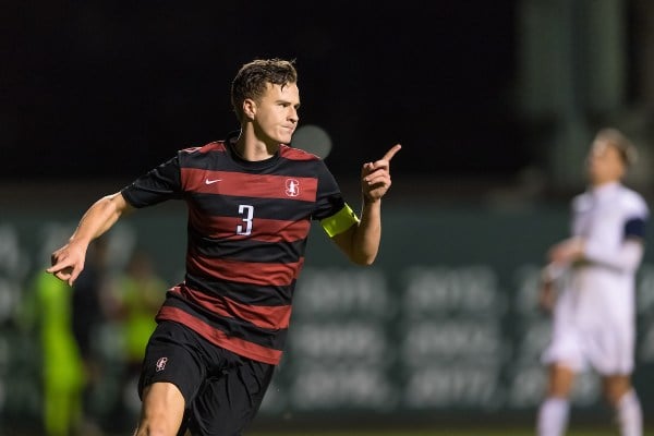 Redshirt season center back Tanner Beason (above) is the reigning Pac-12 Player of the Year. With a year of experience under the young team's belt, Beason and the Cardinal are poised to regain their position at the top of the soccer world. (JIM SHORIN/isiphotos.com)