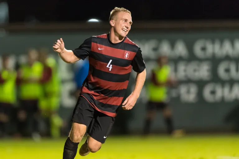 Senior defensive midfielder Derek Waldeck (above) was key to Stanford's momentous second half. He had one goal and one assist (JIM SHORIN/isiphotos.com).