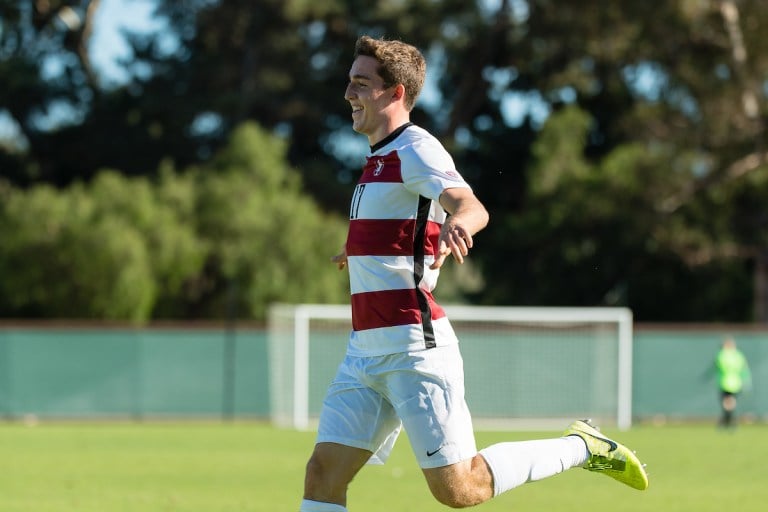 A mere 35 seconds after entering the game in the 69th minute, freshman forward Gabe Segal (above) punched in the winning goal in Friday's 2-1 victory against Cal. (JIM SHORIN/isiphotos.com)