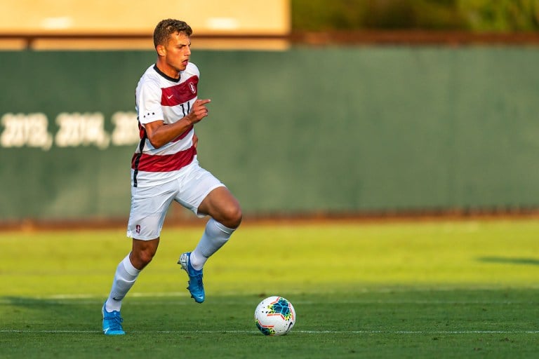 Zach Ryan (above) has been Stanford's saving grace, scoring the winning goal in each of the last two matches. Ryan and the rest of the Cardinal are looking to win out this weekend to give head coach Jeremy Gunn his 100th win. (GLEN MITCHLL/isiphotos.com)