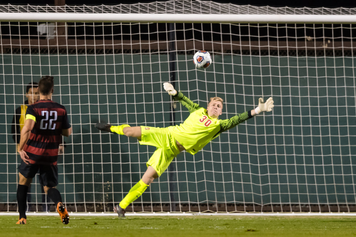 Andrew Thomas’ next pset: Stanford goalie discusses life on and off the field