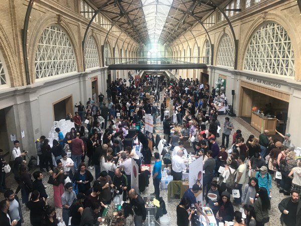 The SF Tea Festival is in full swing at the Ferry Building in San Francisco. (OLIVIA POPP/The Stanford Daily)