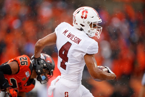 Junior wide receiver Michael Wilson (above) was named to the Biletnikoff Award watch list last week. The award is given annually to the top receiver in college football. (BOB DREBIN / isiphotos.com)