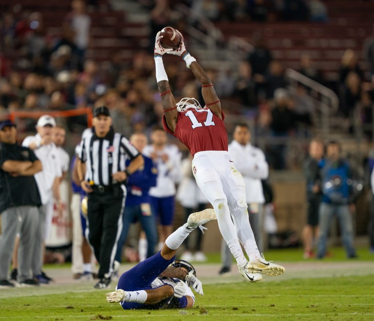 Freshman cornerback Kyu Blu Kelly (above) recorded his first career interception in the upset win over then-No. 15 Washington. This week, Kelly and the Stanford secondary will be tested by an elite group of Colorado wide receivers, led by Laviska Shenault Jr. (Photo: John Todd/isiphotos.com)