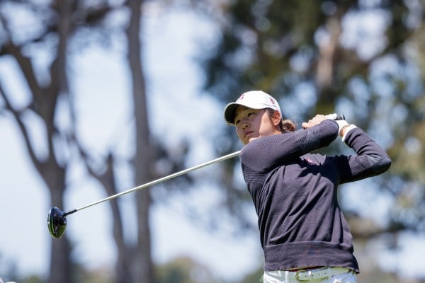 Senior Andrea Lee (above) announced on Nov. 19 that she will forgo her senior season to immediately turn pro after a top-30 finish at the LPGA Q-Series earlier in November. Lee holds the Stanford record for most tournament wins. (Photo: BOB DREBIN/isiphotos.com)