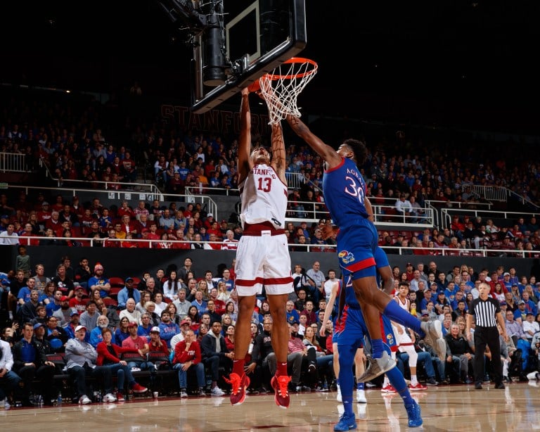 Even with the team slumping, junior forward Oscar da Silva (above) has maintained his team-best field goal percentage shooting 53.8% over the past four contests. (Photo: BOB DREBIN / isiphotos.com)