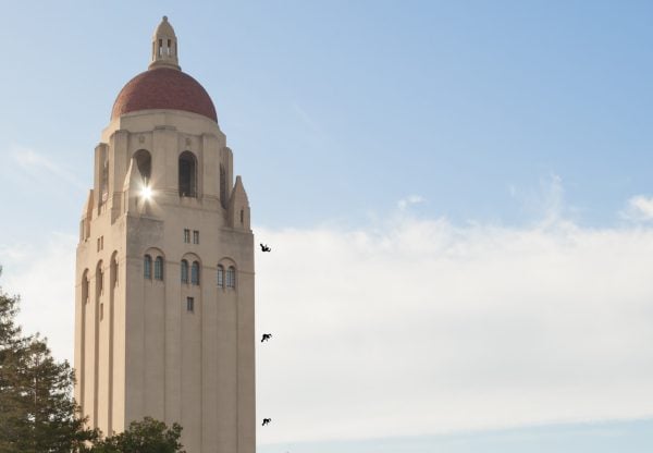 “To be fair, I get it now. Like, I really get it,” Henry Unger, one of Provost Drell’s victims, admitted.
(Photo: Lana Tleimat/The Stanford Daily)