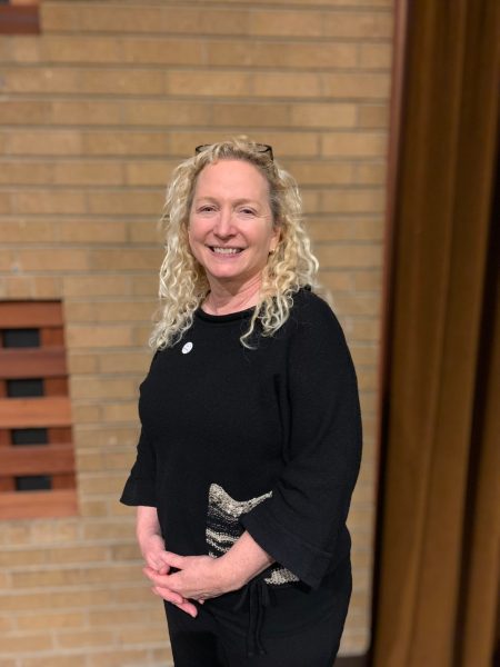 Psychiatrist Laura Roberts led the conversation about belonging at Stanford as part of the two-day conference on mental health and well-being. (Photo: ESHA DHAWAN / The Stanford Daily)